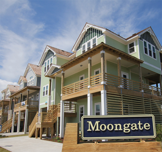 Moongate development in Outer Banks