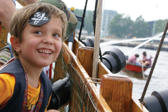 Child at Pirate Adventure
