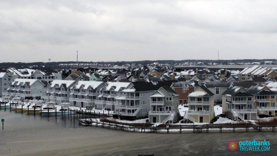 Outer Banks in Snow
