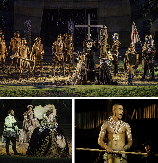 Scenes from the Lost Colony Play