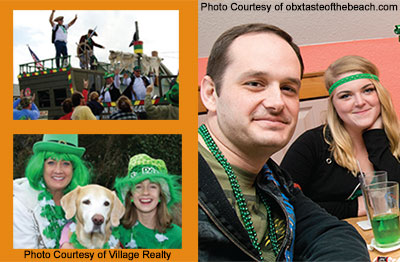 Fun at Outer Banks Saint Patricks Day Parade