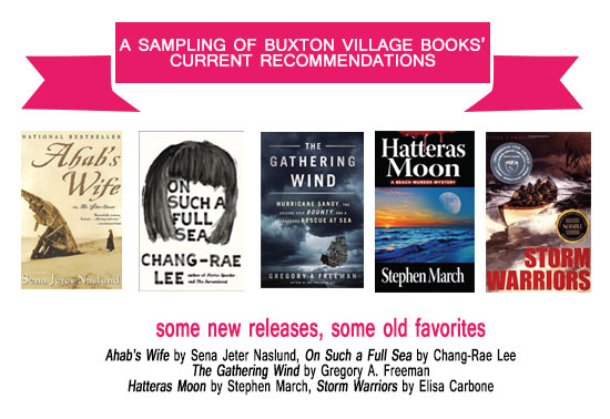 Buxton Village Books Current Recommendations 