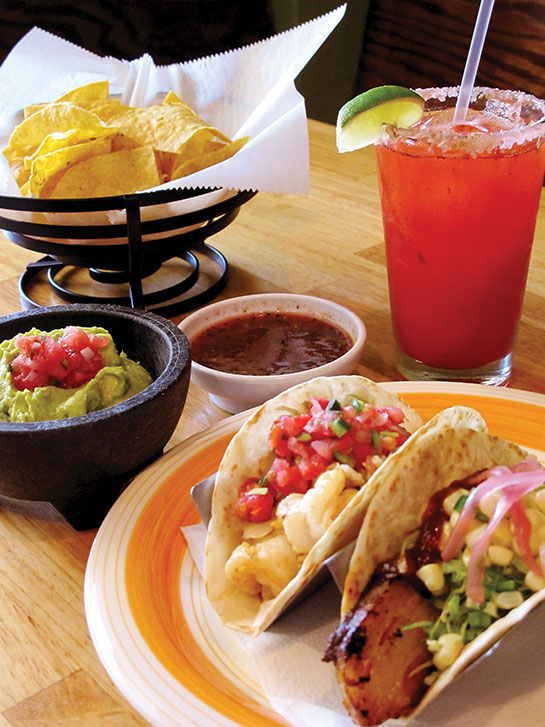  Bad Bean Baja Grill Taco Entrees