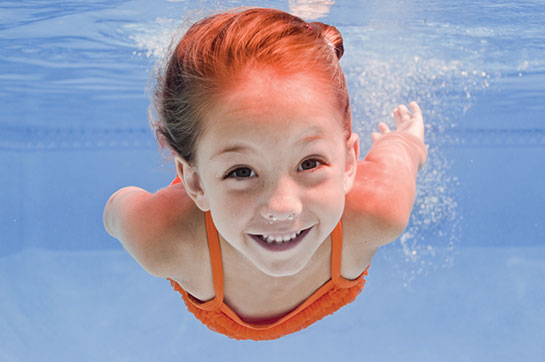 Girl Swimming