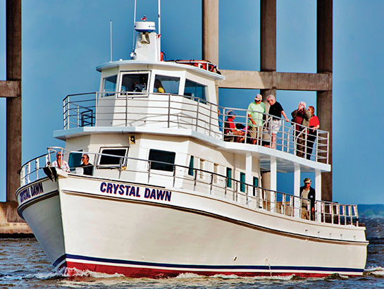  65-foot headboat Crystal Dawn