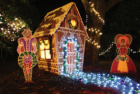 WinterLights at The Elizabethan Gardens