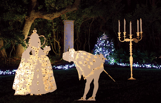 WinterLights at The Elizabethan Gardens