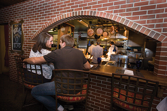 Couple at Ocean Boulevard Restaurant 