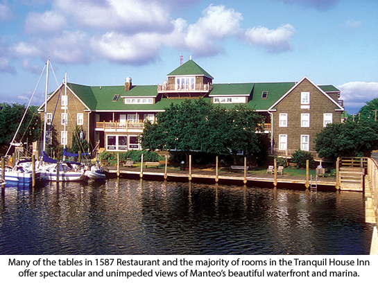 Back View of Tranquil House Inn