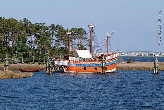 Roanoke Island Festival Park Elizabethan II Ship