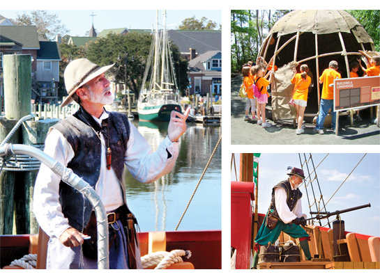 Roanoke Island Festival Park Attractions