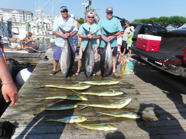 Pirate's Cove Marina, Limits of Dolphin and Bigeye!