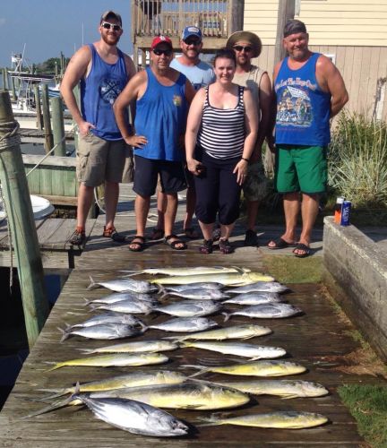 Albatross Fleet, Missouri friends fishing with us