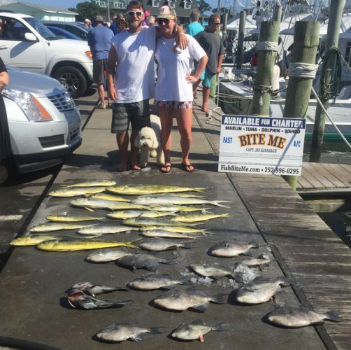 Bite Me Sportfishing Charters, Meghan and Chase Day 2