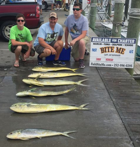 Bite Me Sportfishing Charters, Trey and the Boys