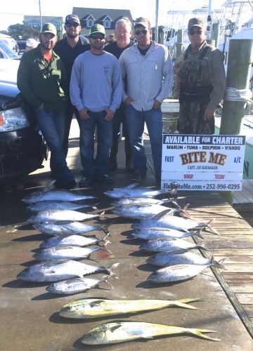 Bite Me Sportfishing Charters, Fall Tunas!