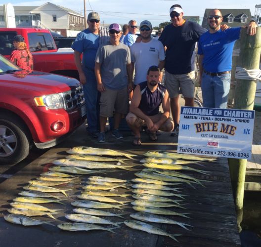 Bite Me Sportfishing Charters, Sunburnt and Sea Sick!