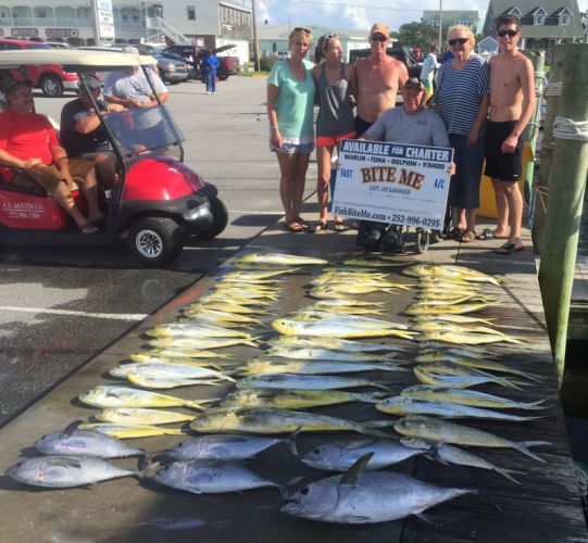 Bite Me Sportfishing Charters, Fall Meat Action