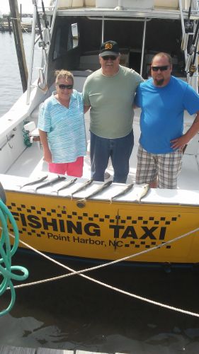 Wanchese Fishing Charters, A birthday for his father