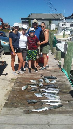 Wanchese Fishing Charters, 3 generations on a fishing trip
