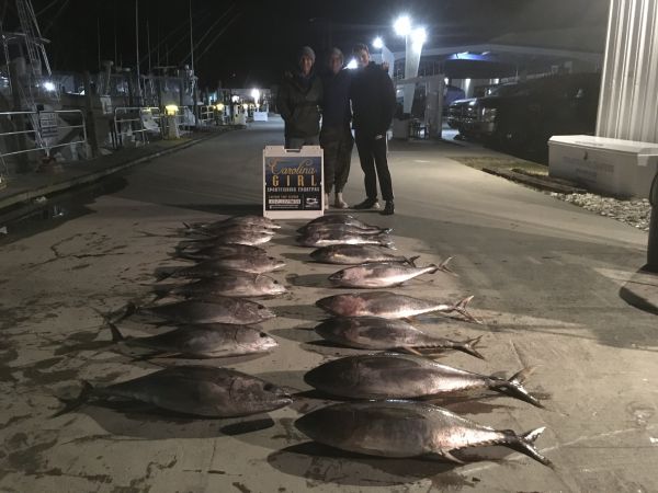 Carolina Girl Sportfishing Charters Outer Banks, Windy & Cold