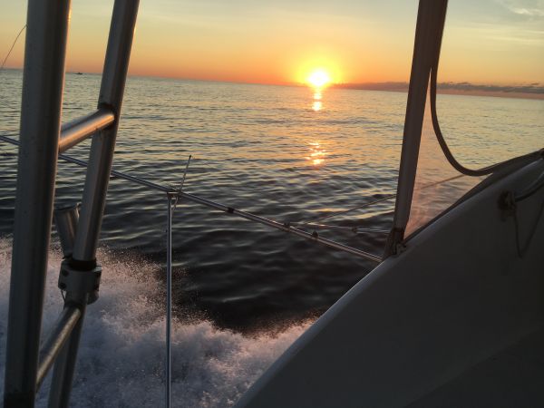 Carolina Girl Sportfishing Charters Outer Banks, What a pretty day , Thinking of Fishing