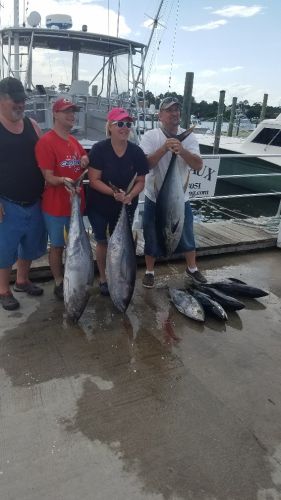 Phideaux Fishing, still catching tuna
