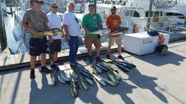 Outer Banks Fishing Charters, mahi
