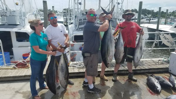 Phideaux Fishing Charters Outer Banks, SAM and SAM IV