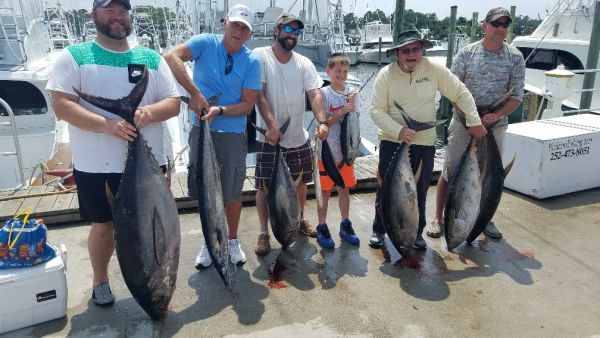 Outer Banks Fishing Charters, 125 lb. BIG EYE FOR JOE