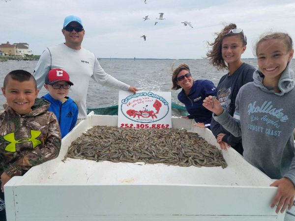 Grandpa's Charters, 50lbs of SHRIMP!