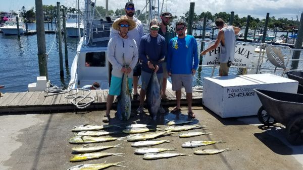 Outer Banks Fishing Charters, 95 #er and mahi