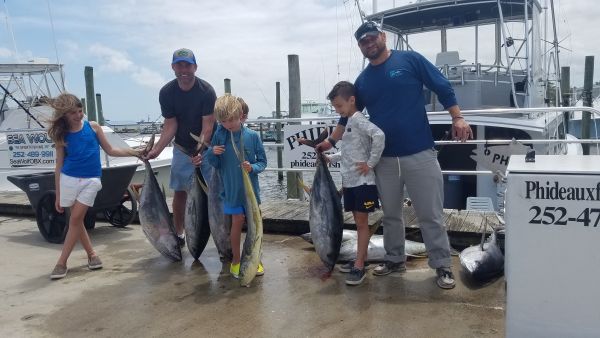 Phideaux Fishing, Brad and kids