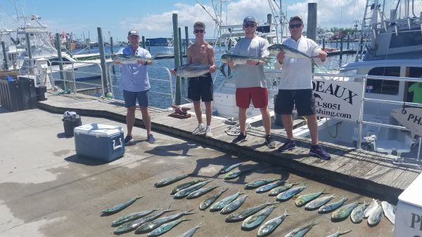 Phideaux Fishing, Nice mahi, and sushi