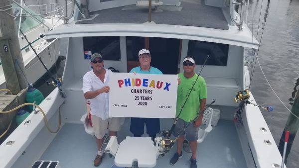 Phideaux Fishing, Doc is doing great!!  We can not thank you enough, you have allowed us to do what we love