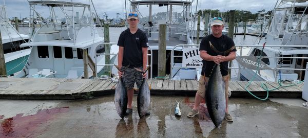Phideaux Fishing, Another 85 pound tuna