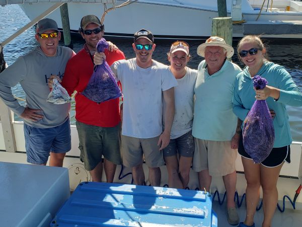 Hallie M Shrimping Charters, Fall Shrimping!