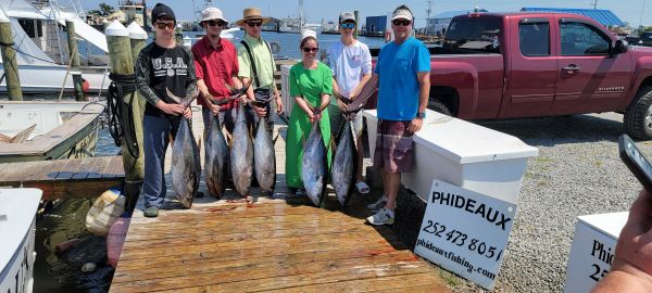 Phideaux Fishing, Great group, nice tuna