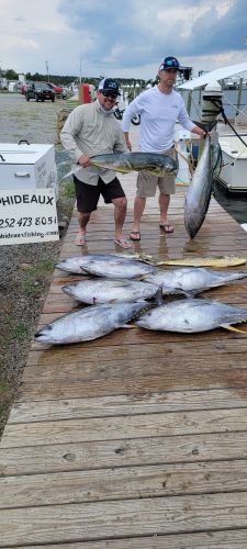 Outer Banks Fishing Charters, Tuna and mahi