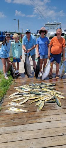 Phideaux Fishing, Mahi and tuna and sharks