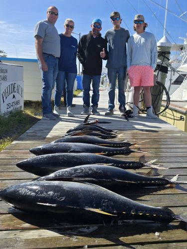 Phideaux Fishing, They finally bit!!