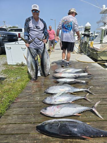 Phideaux Fishing Charters Outer Banks, Still great tuna fishing, thanks Billy