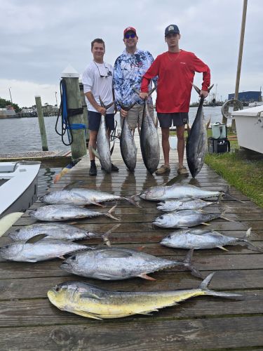 Phideaux Fishing Charters Outer Banks, Quick work!