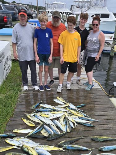 Phideaux Fishing Charters Outer Banks, Fantastic Mahi Fishing