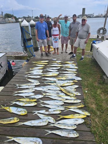 Phideaux Fishing Charters Outer Banks, Only 2 Tangles!