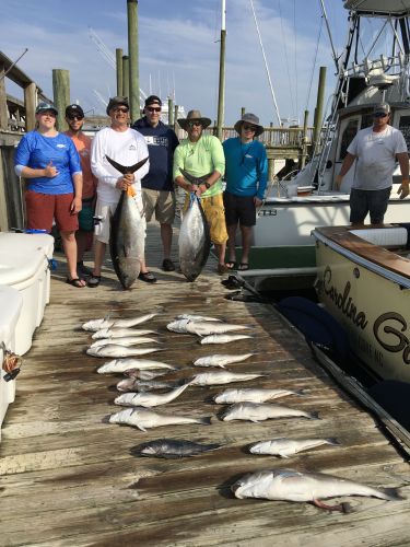 Carolina Girl Sportfishing Charters Outer Banks, Fish Buffet