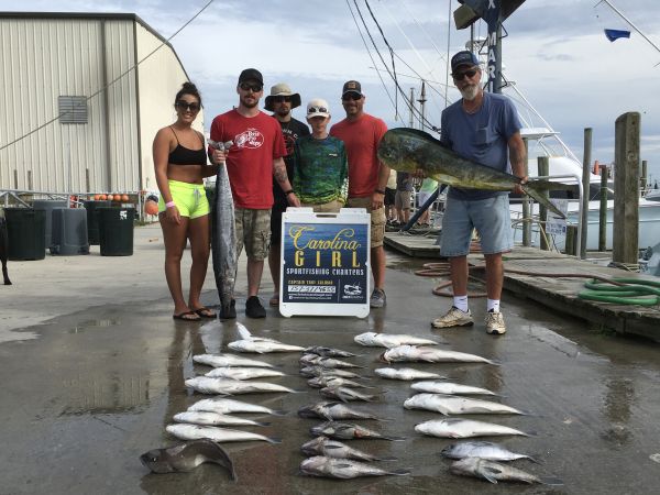 Carolina Girl Sportfishing Charters Outer Banks, Meat in the Box Day !
