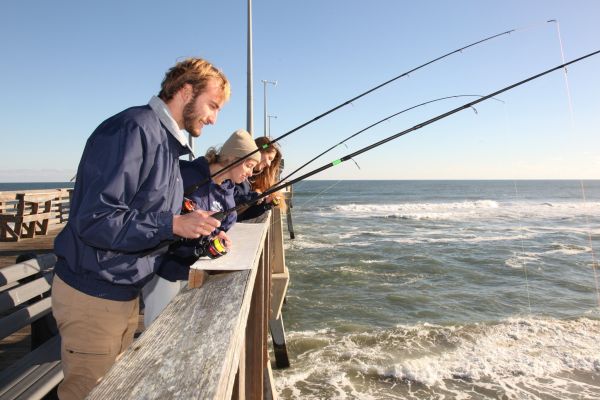 Jennette's Pier, Sunny & Cold