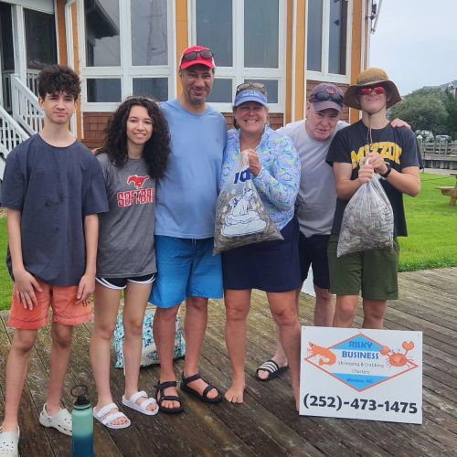 Risky Business Shrimping & Crabbing Charters, Good Start to the Week