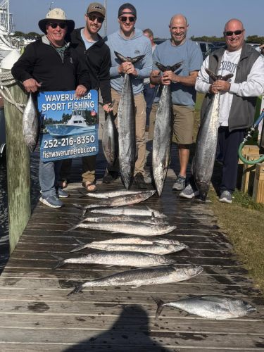 Waverunner Fishing Charters, Black Fins, Wahoo, & Mackerel